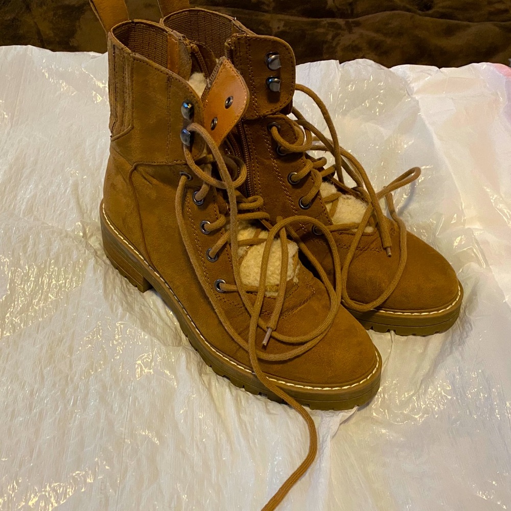 Brown boots